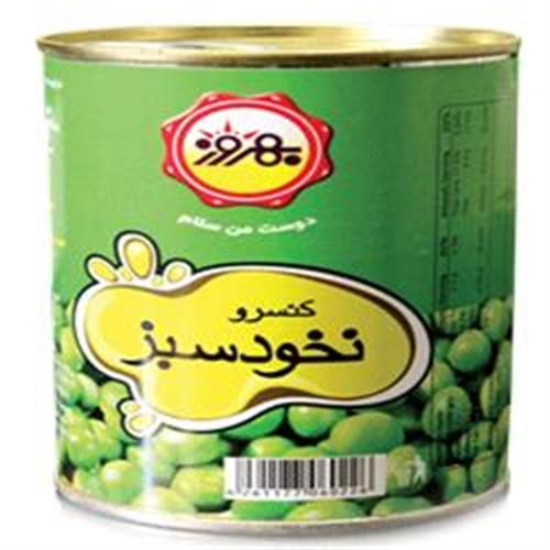 کنسرو نخود سبز بهروز